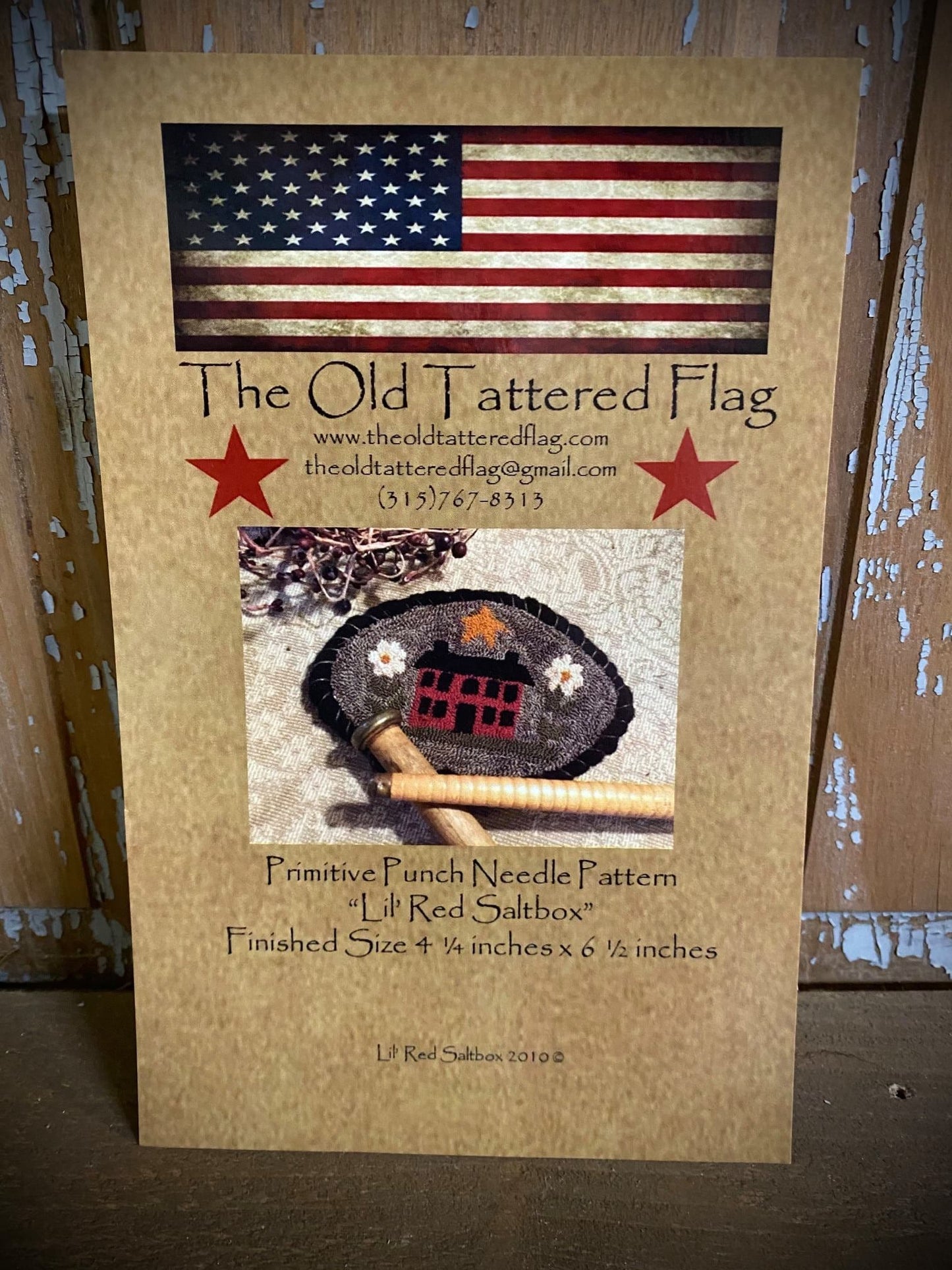 Pattern, LIL' RED SALTBOX