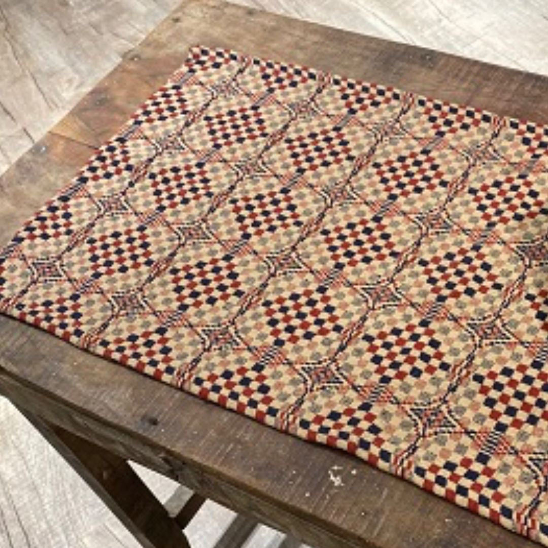SHADOWBROOK, Brick/Navy/Linen