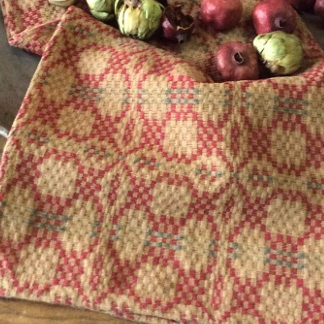 PATRIOT'S KNOT, Red/Green/Tan