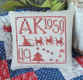 ALASKA, Cross Stitch Chart