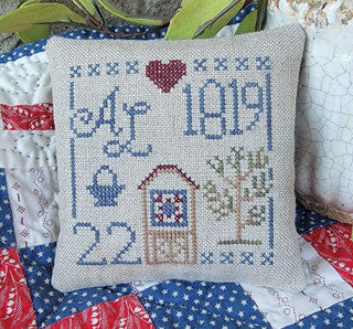 ALABAMA, Cross Stitch Chart