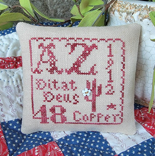 ARIZONA, Cross Stitch Chart