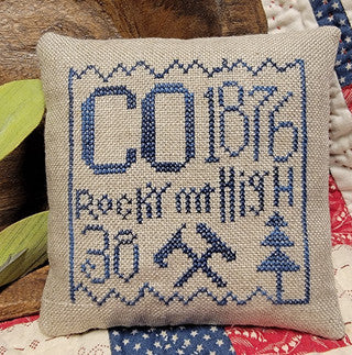 COLORADO, Cross Stitch Chart