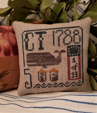 CONNECTICUT, Cross Stitch Chart