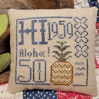 HAWAII, Cross Stitch Chart