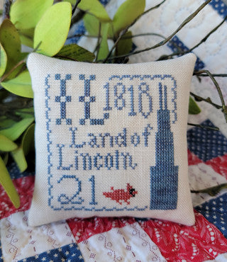 ILLINOIS, Cross Stitch Chart