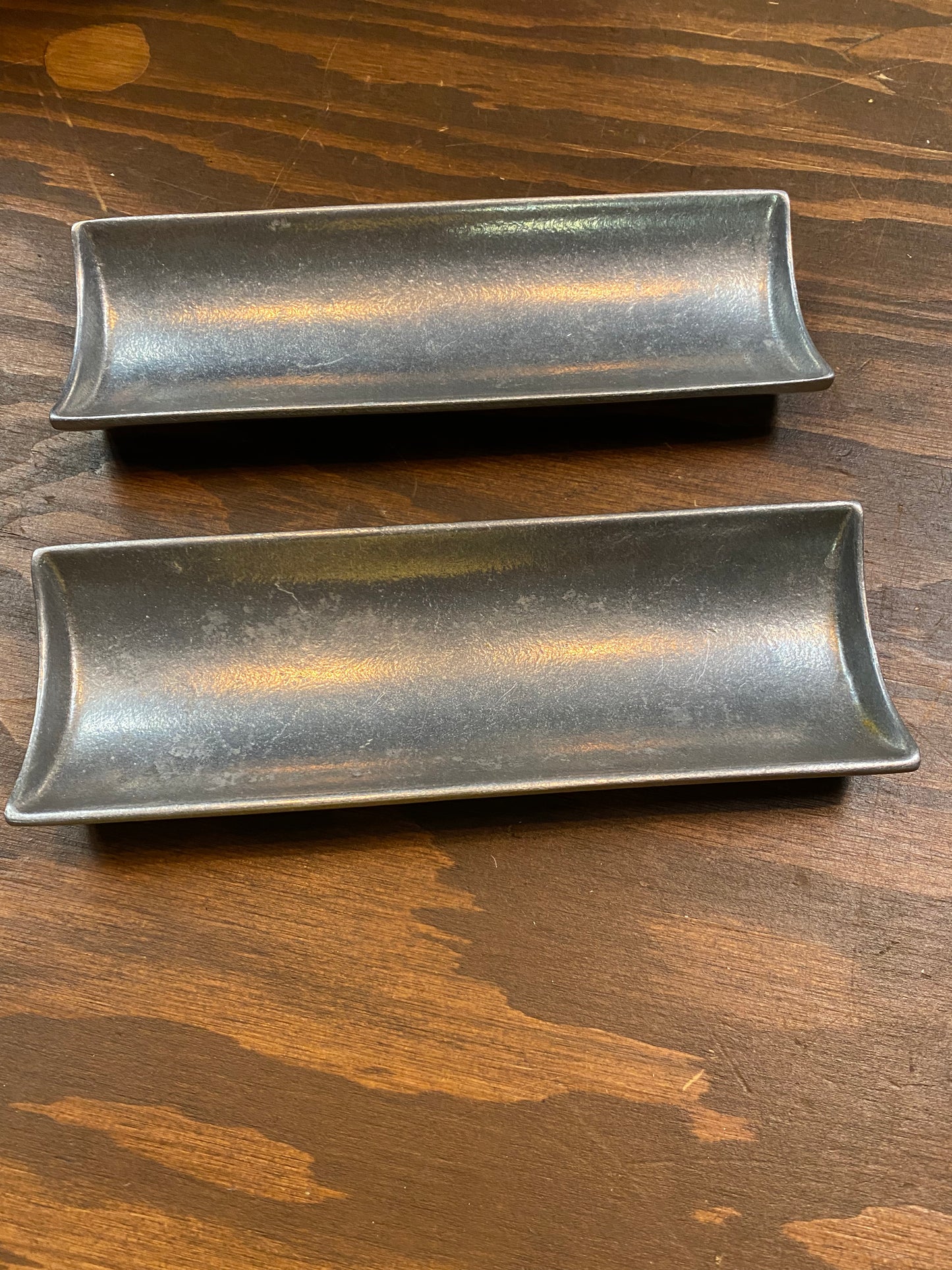 Pewter Cheese and Cracker Tray