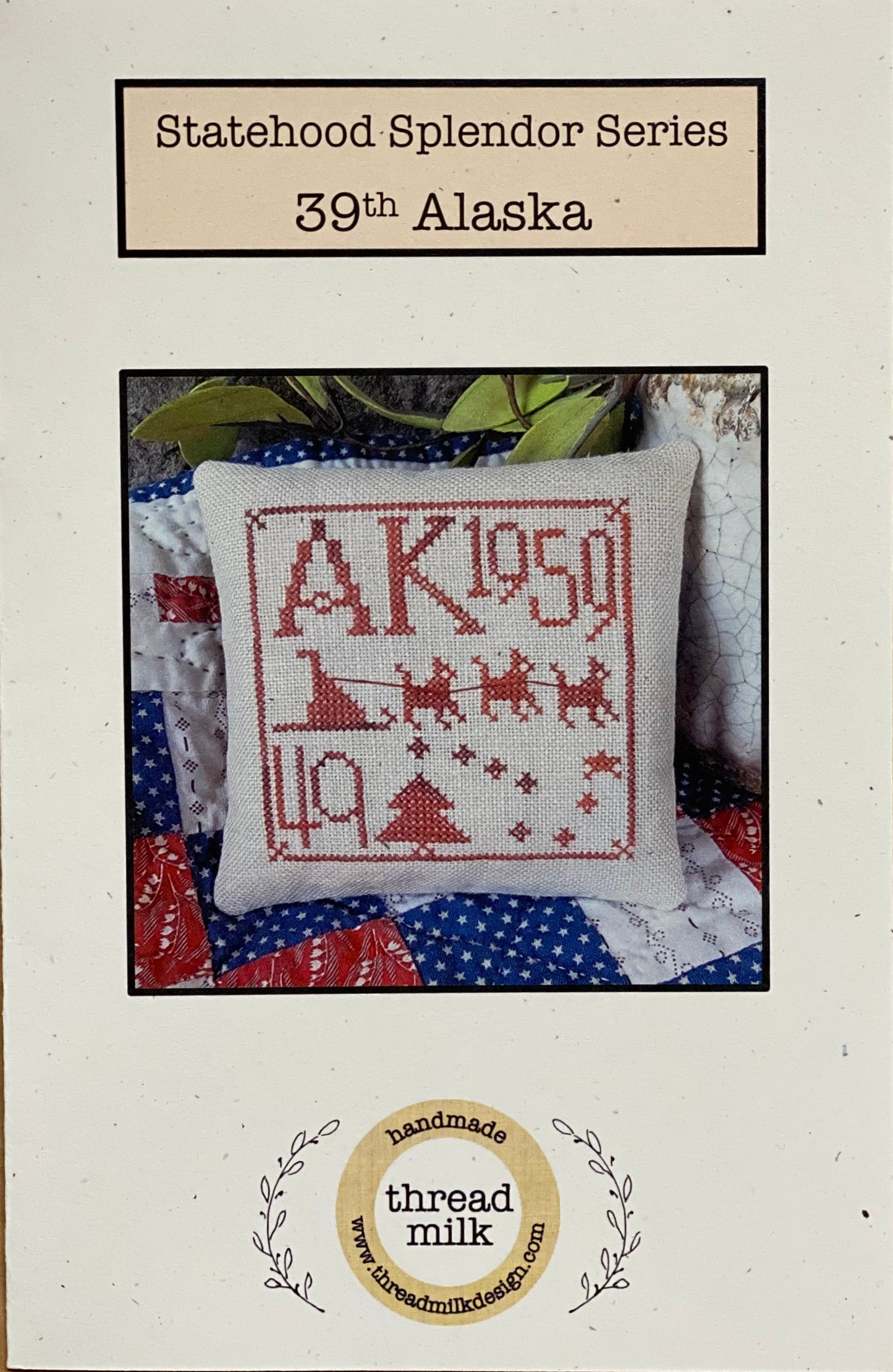 ALASKA, Cross Stitch Chart