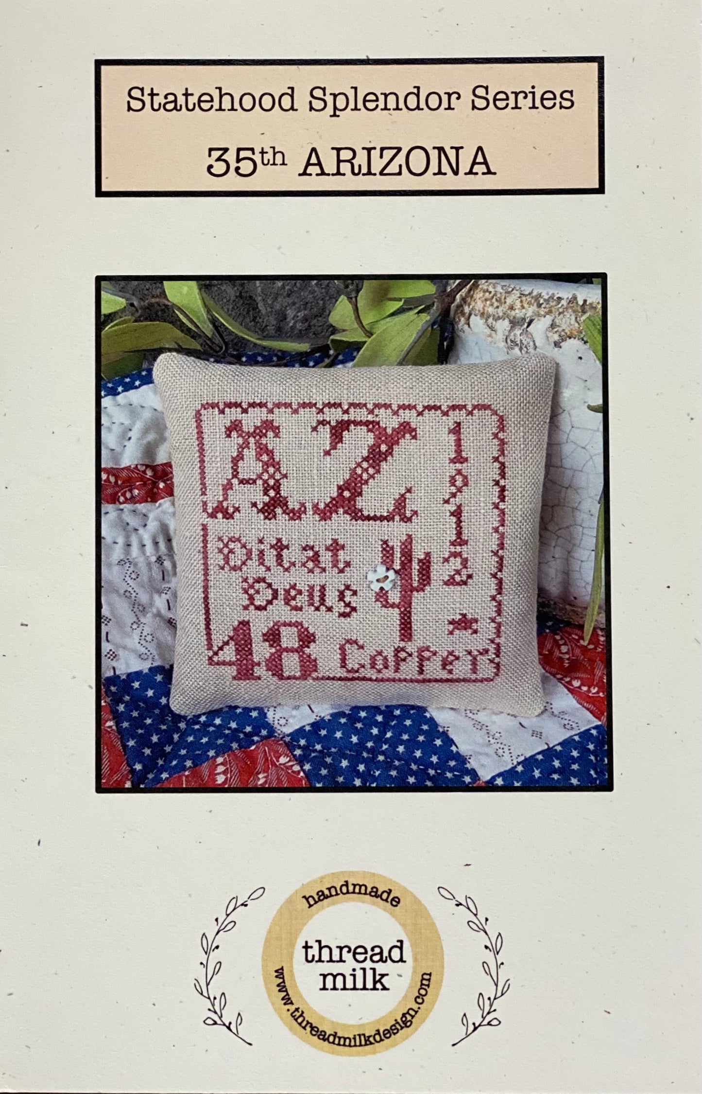 ARIZONA, Cross Stitch Chart