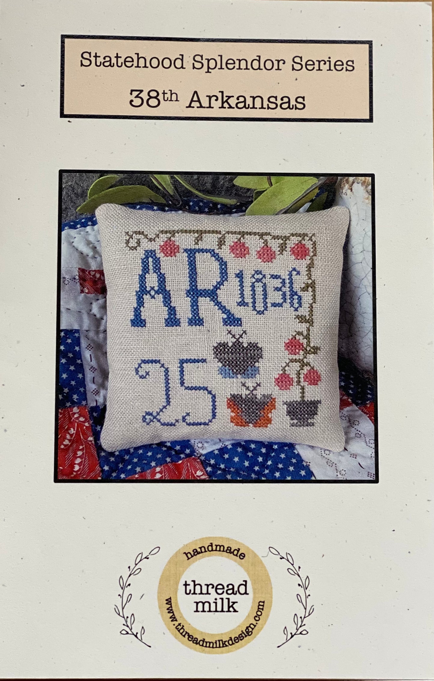ARKANSAS, Cross Stitch Chart
