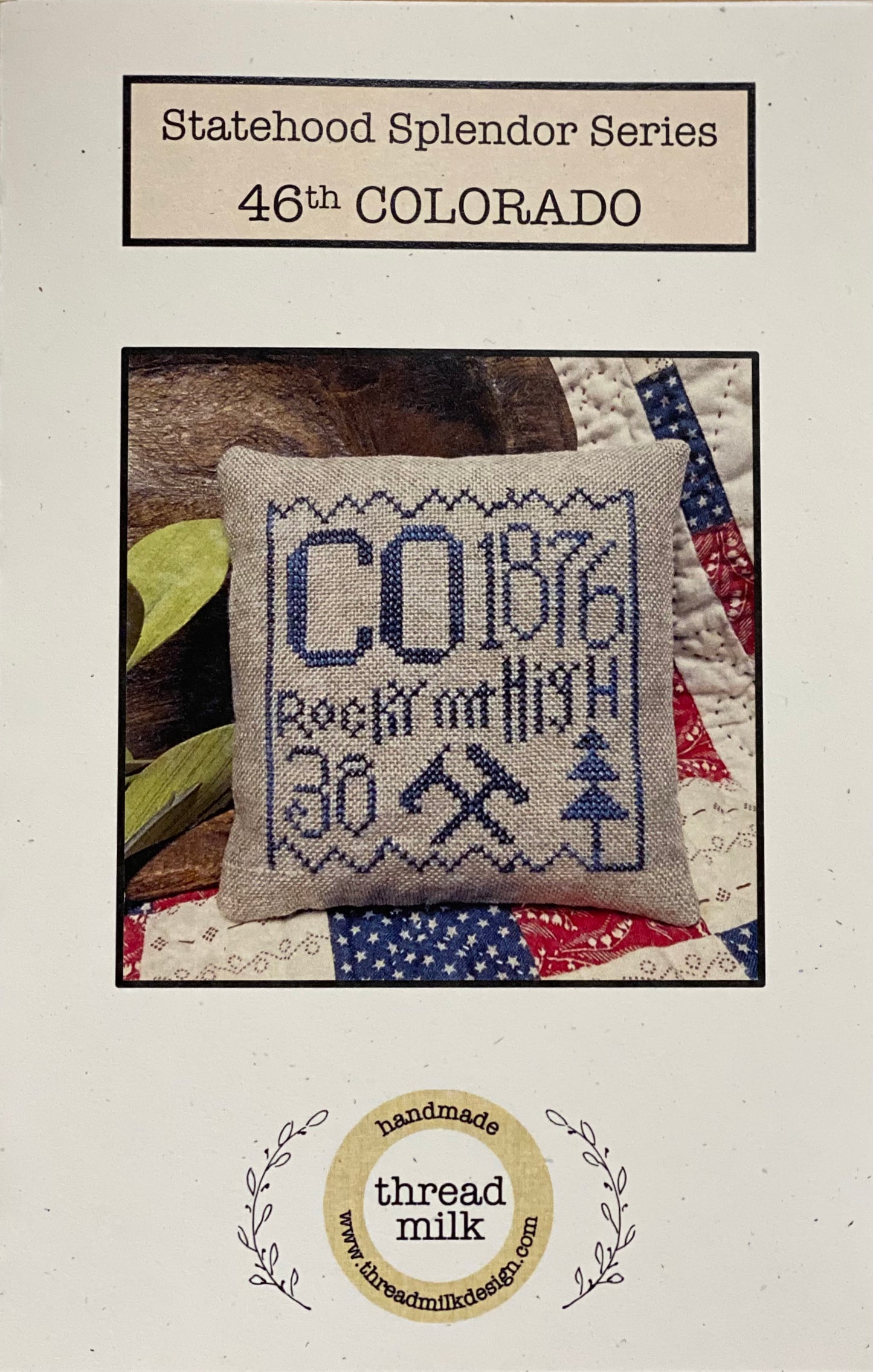 COLORADO, Cross Stitch Chart