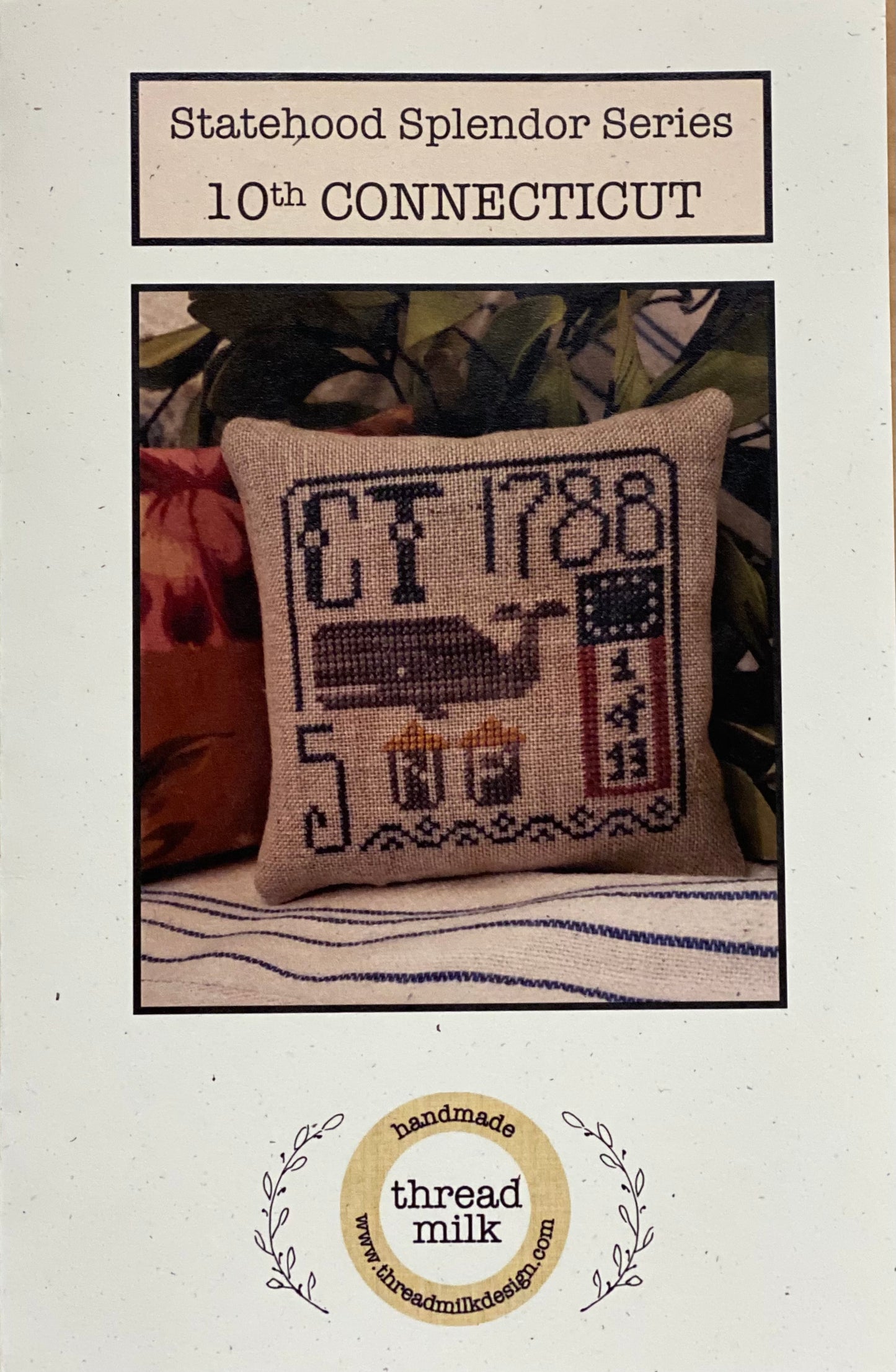 CONNECTICUT, Cross Stitch Chart