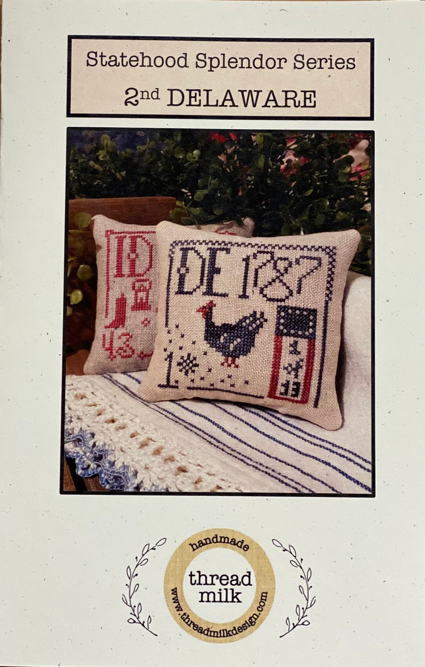 DELAWARE, Cross Stitch Chart