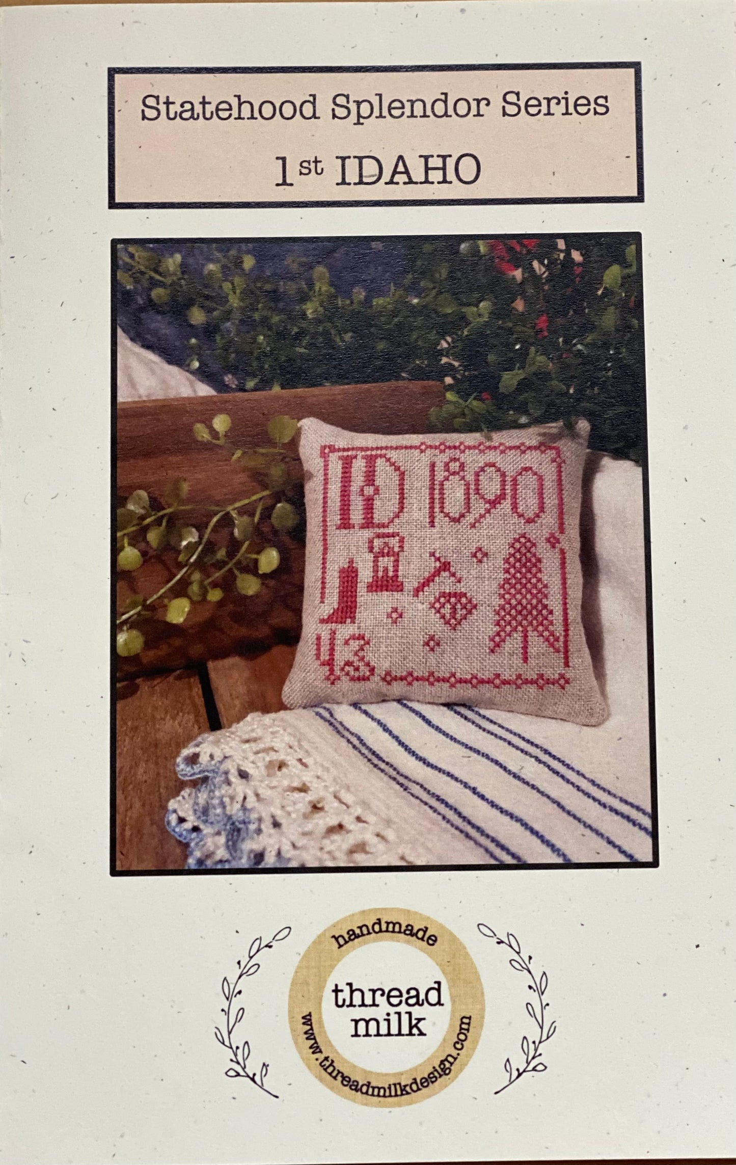 IDAHO, Cross Stitch Chart