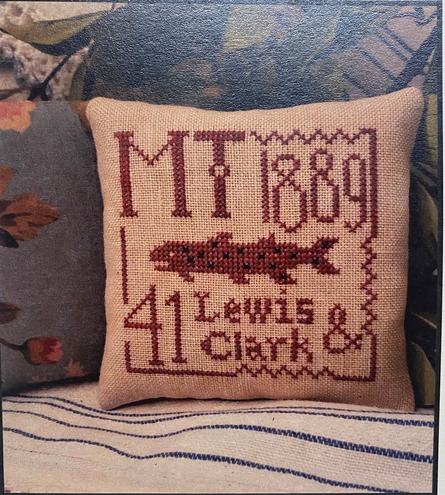 MONTANA, Cross Stitch Chart