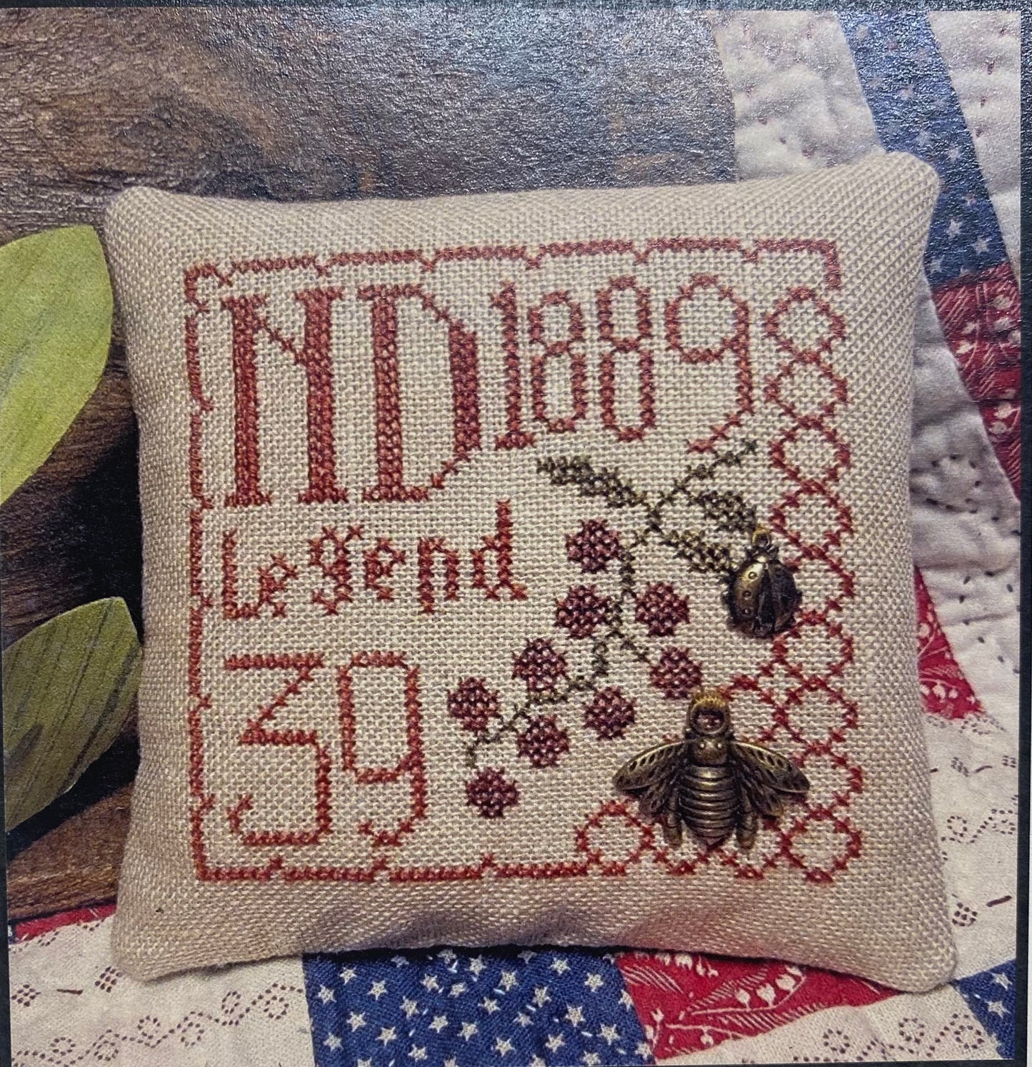 NORTH DAKOTA, Cross Stitch Chart