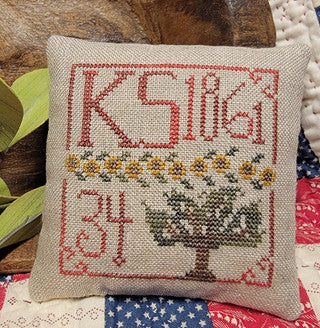 KANSAS, Cross Stitch Chart