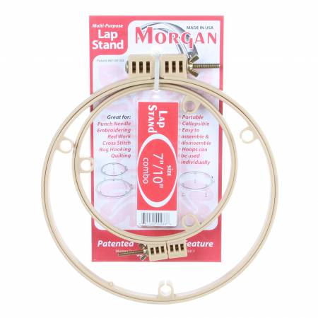 Morgan Hoops, 7"/10", LAP STAND