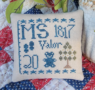 MISSISSIPPI, Cross Stitch Chart