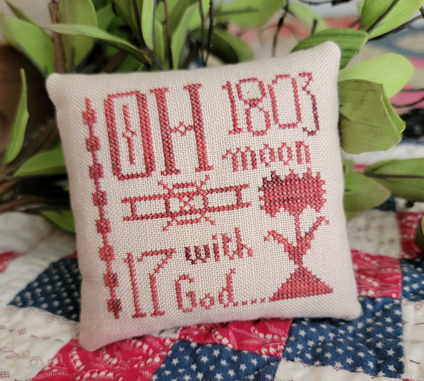 OHIO, Cross Stitch Chart