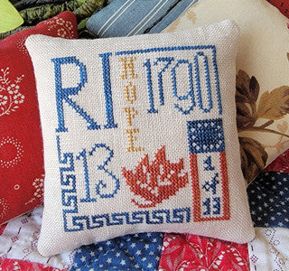 RHODE ISLAND, Cross Stitch Chart