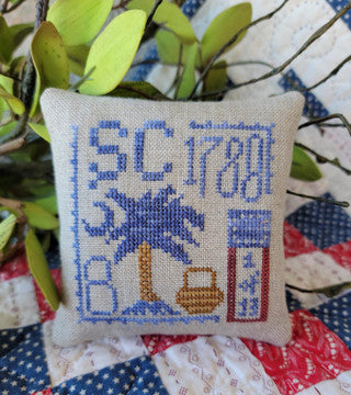 SOUTH CAROLINA, Cross Stitch Chart