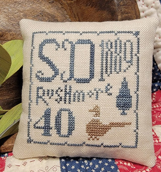 SOUTH DAKOTA, Cross Stitch Chart