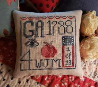 GEORGIA, Cross Stitch Chart