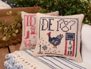 DELAWARE, Cross Stitch Chart