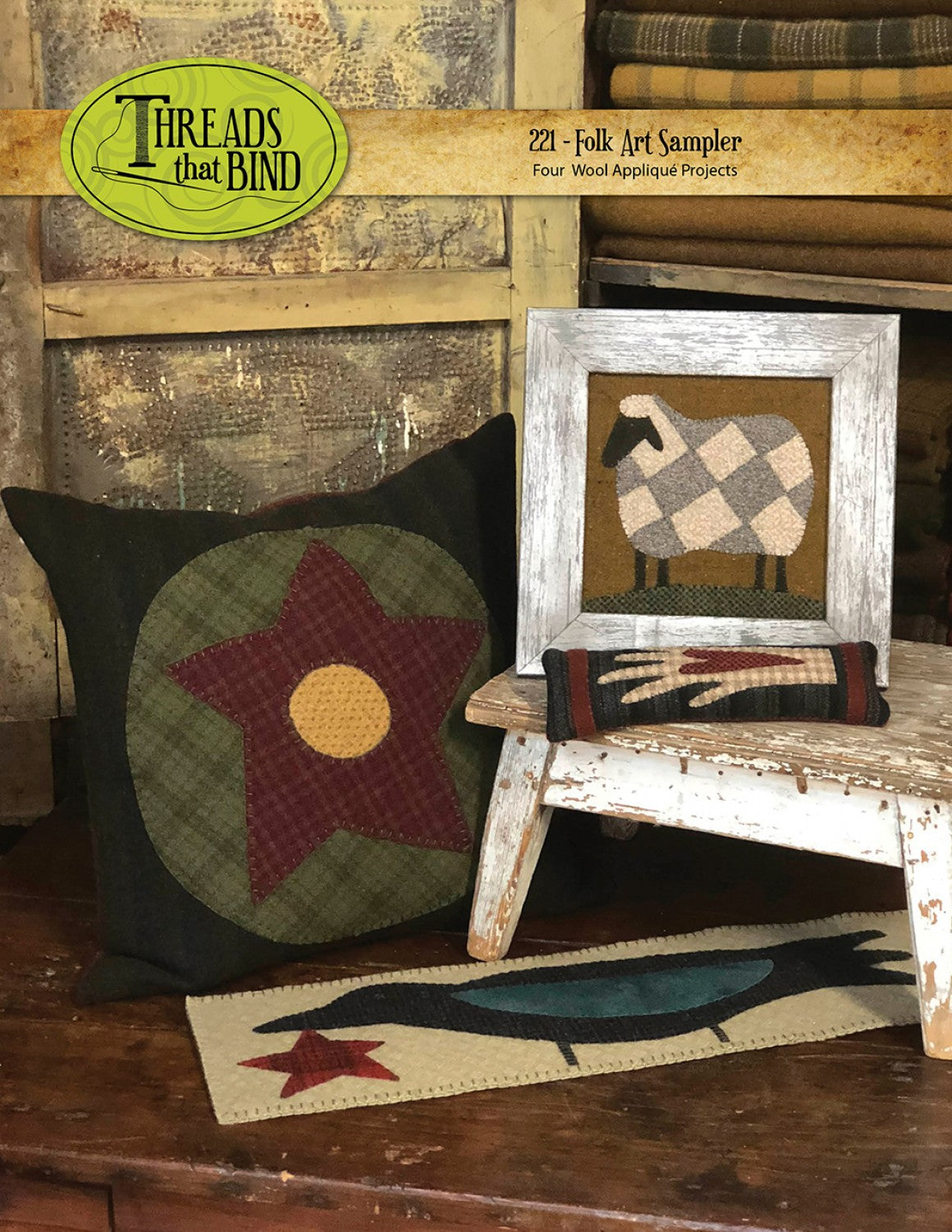 Pattern, FOLK ART SAMPLER