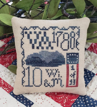 VIRGINIA, Cross Stitch Chart