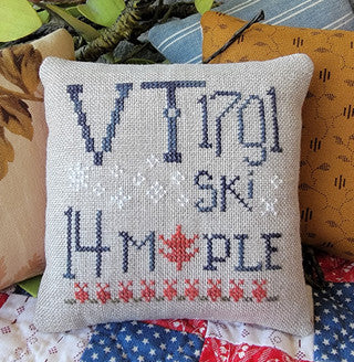 VERMONT, Cross Stitch Chart