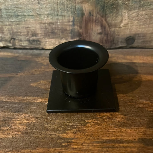 Candle Holder, Taper, Metal, SQUARE