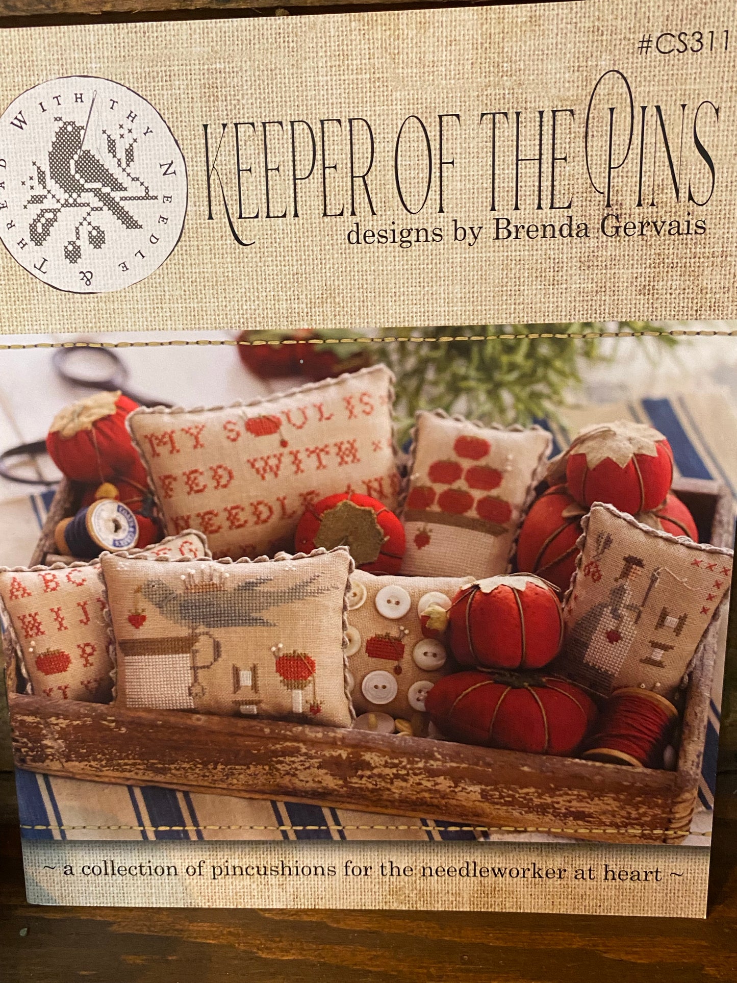 Keeper of the Pins, Cross Stitch Chart, With Thy Needle & Thread