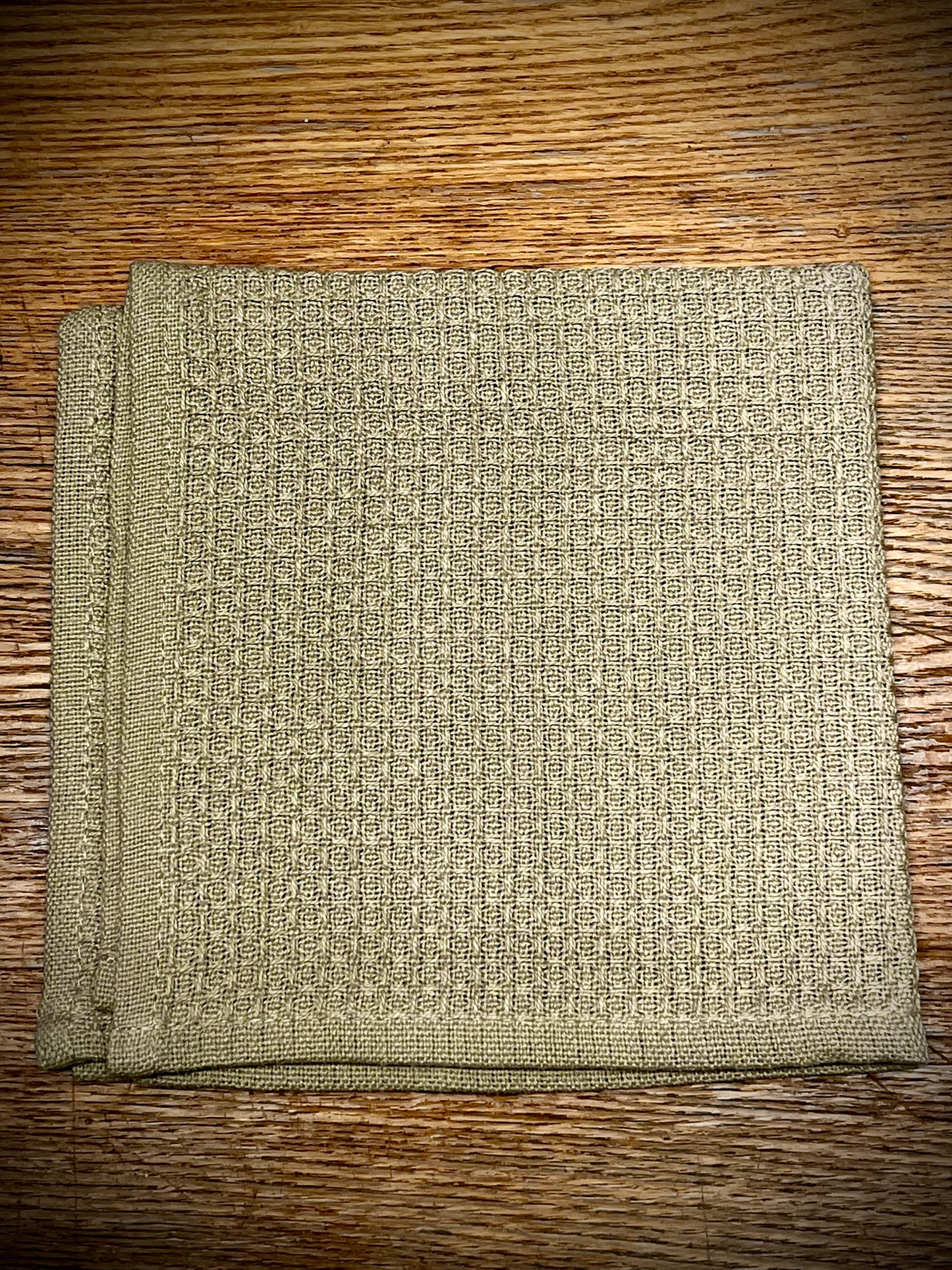 Waffle Weave Dishcloth, WHEAT