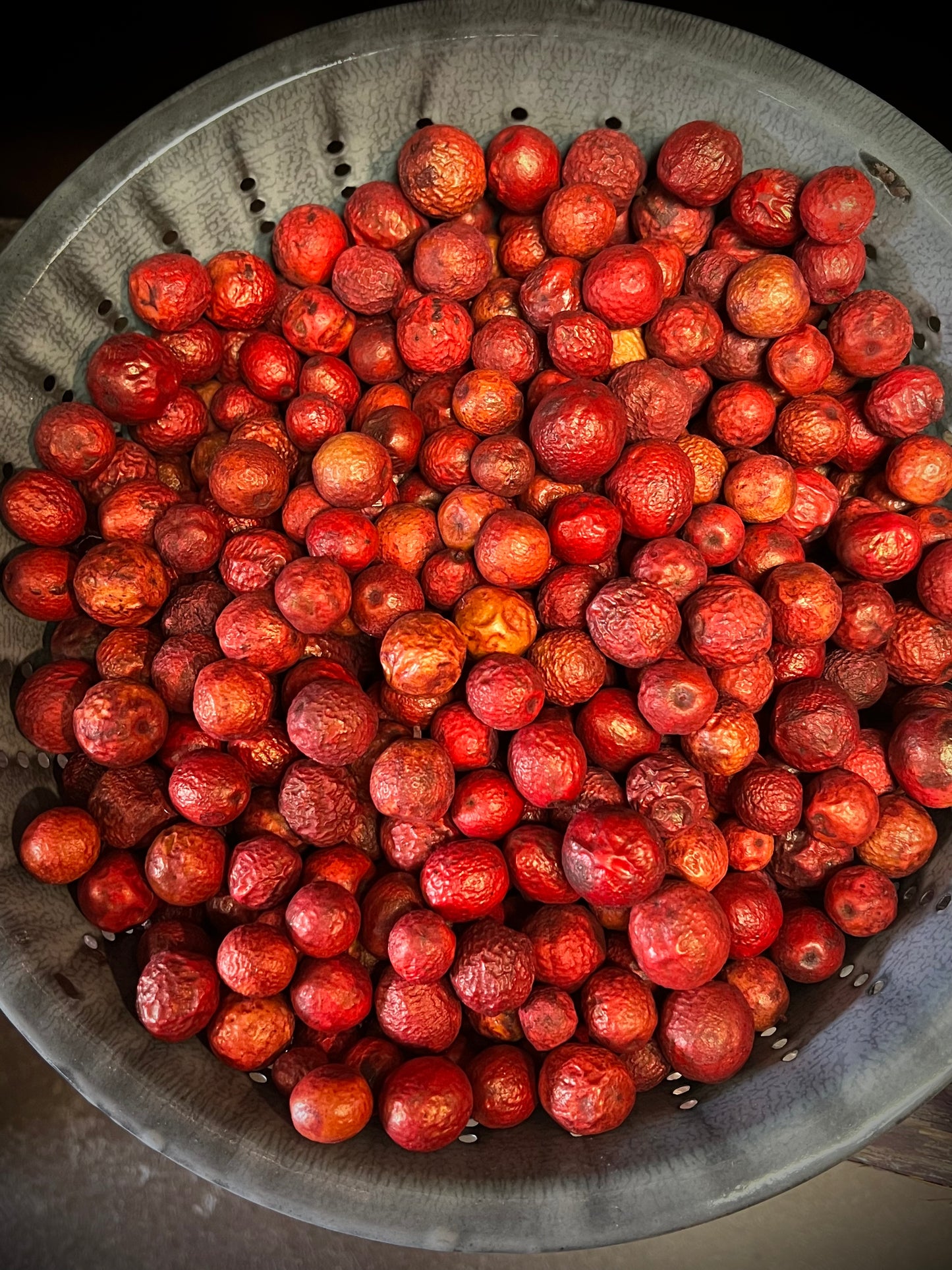 Crabapples, Dried, 2 lbs. RED or NATURAL