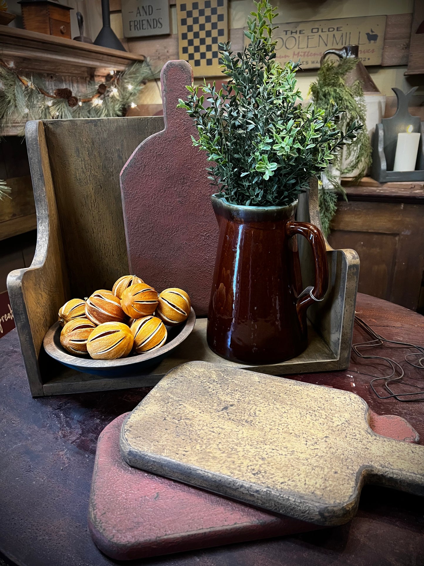Cutting Board, Large, OLDE BRICK RED
