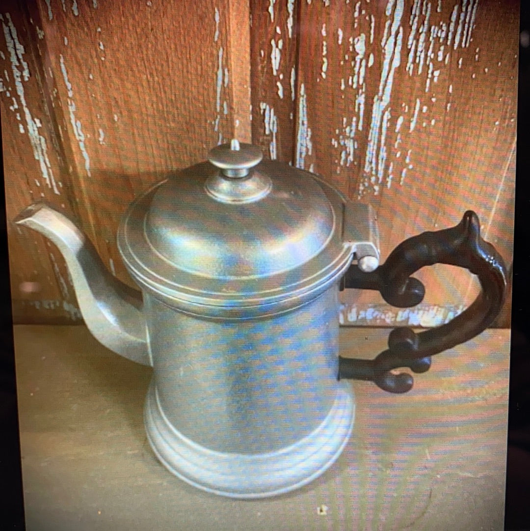 Plough Tavern Black Handle Coffee Pot, Armetale