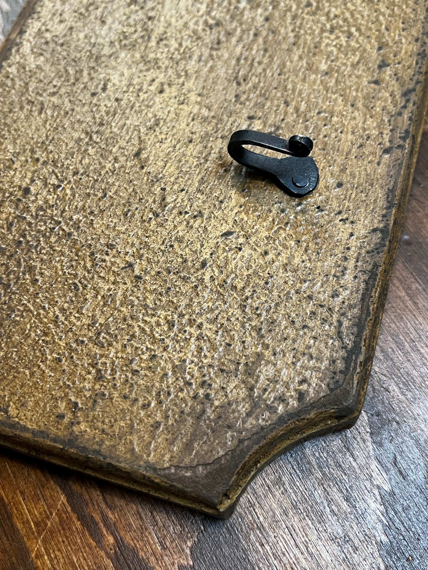 Fowl Rack, Small, 5 Hook, OLDE FORGE MUSTARD