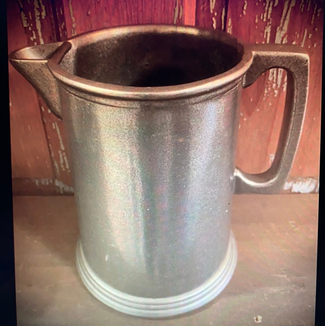 Farmhouse Pitcher, “Pewter”