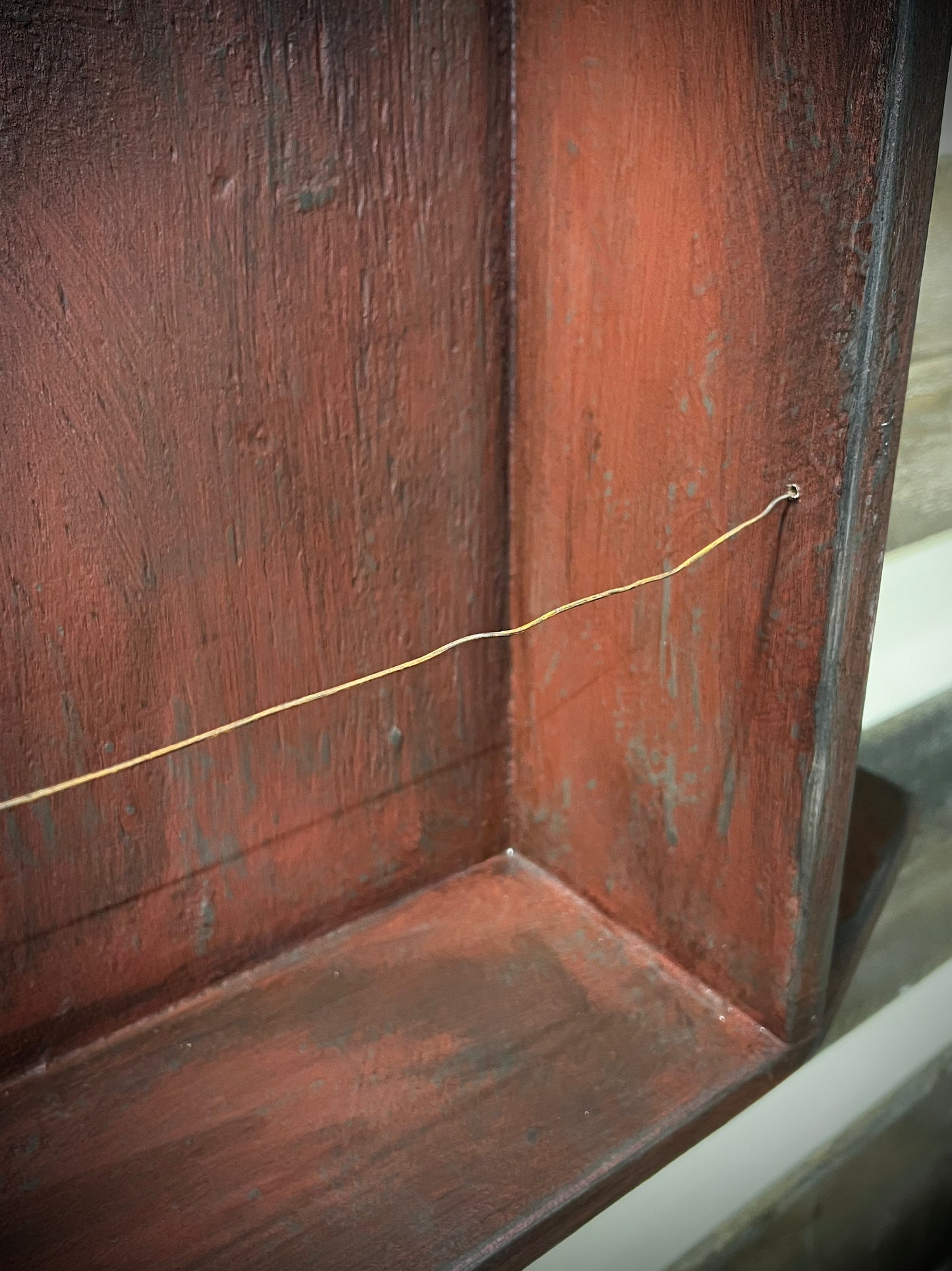 Make Do Shelf, OLDE BRICK RED