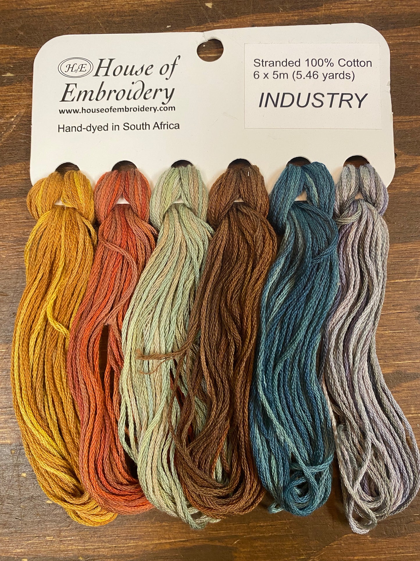 INDUSTRY, 6x5m Variety Pack, Cotton Floss