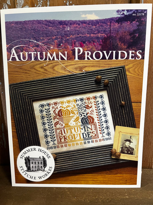 Autumn Provides, Cross Stitch Chart
