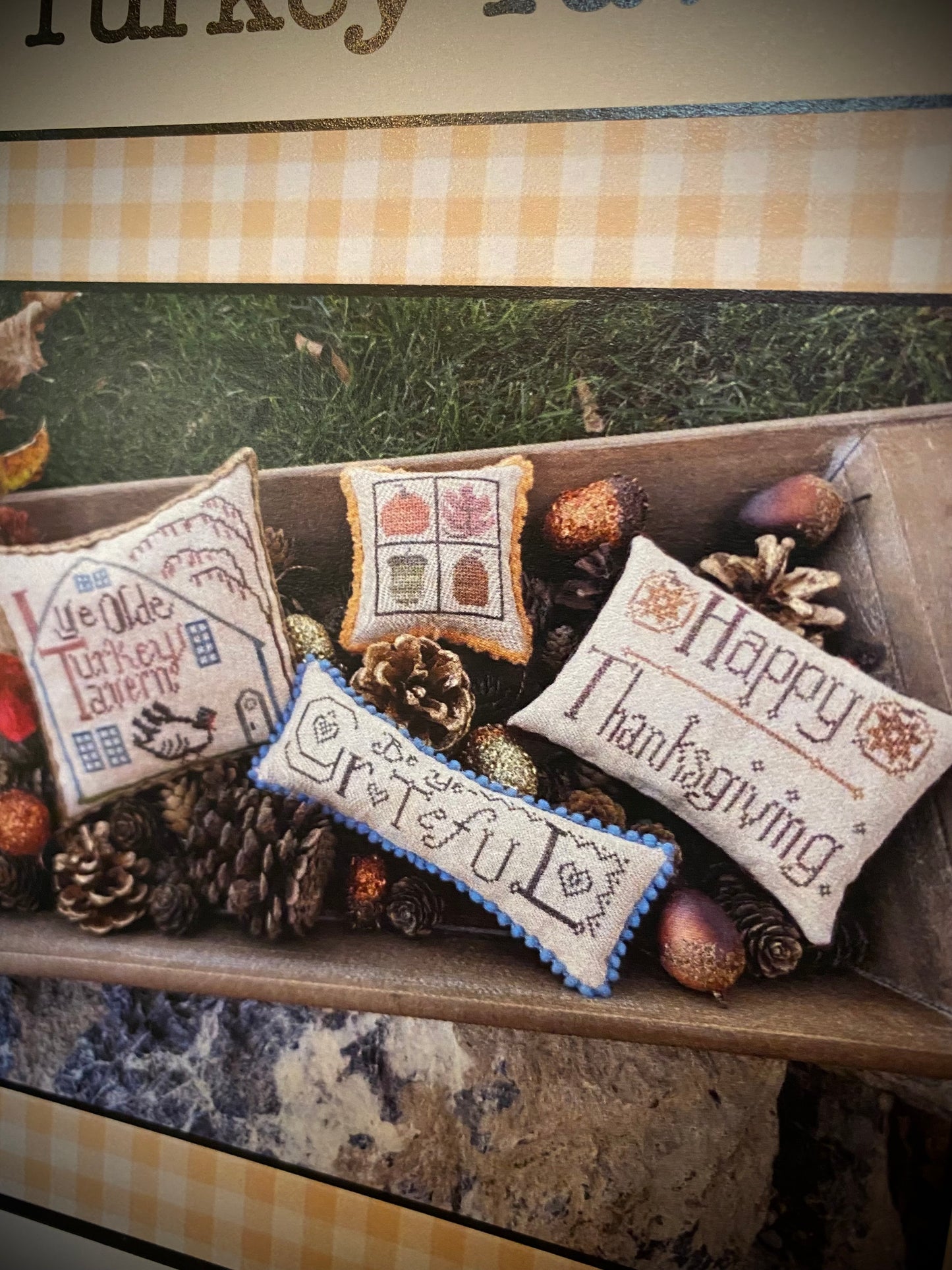 XS Turkey Tavern, For the Bowl Series, Cross Stitch Charts