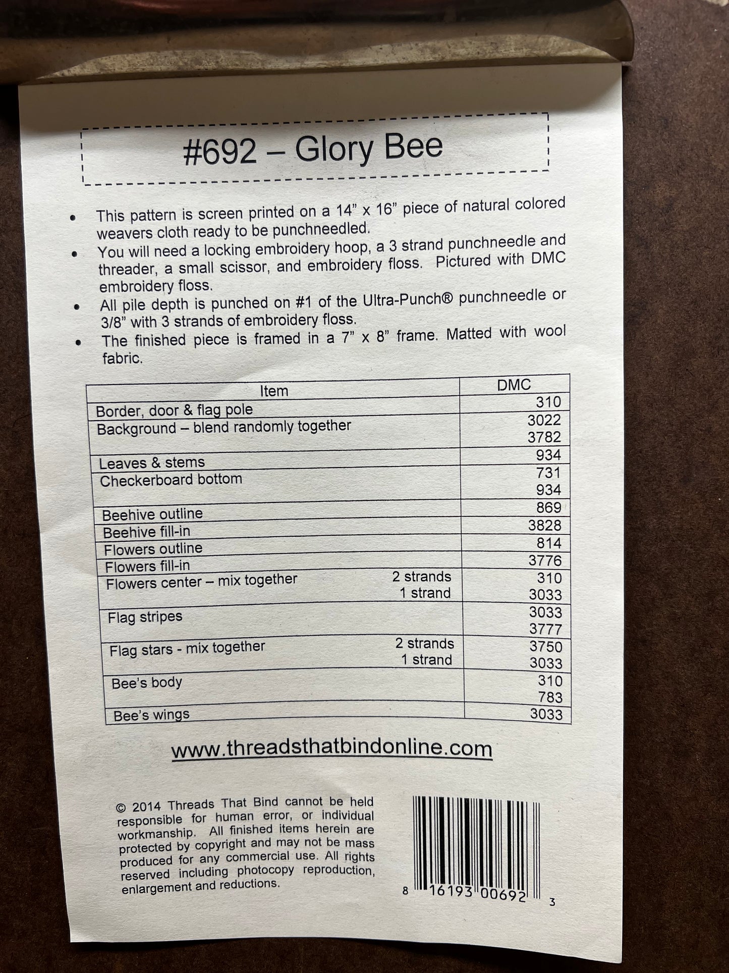 Pattern, GLORY BEE