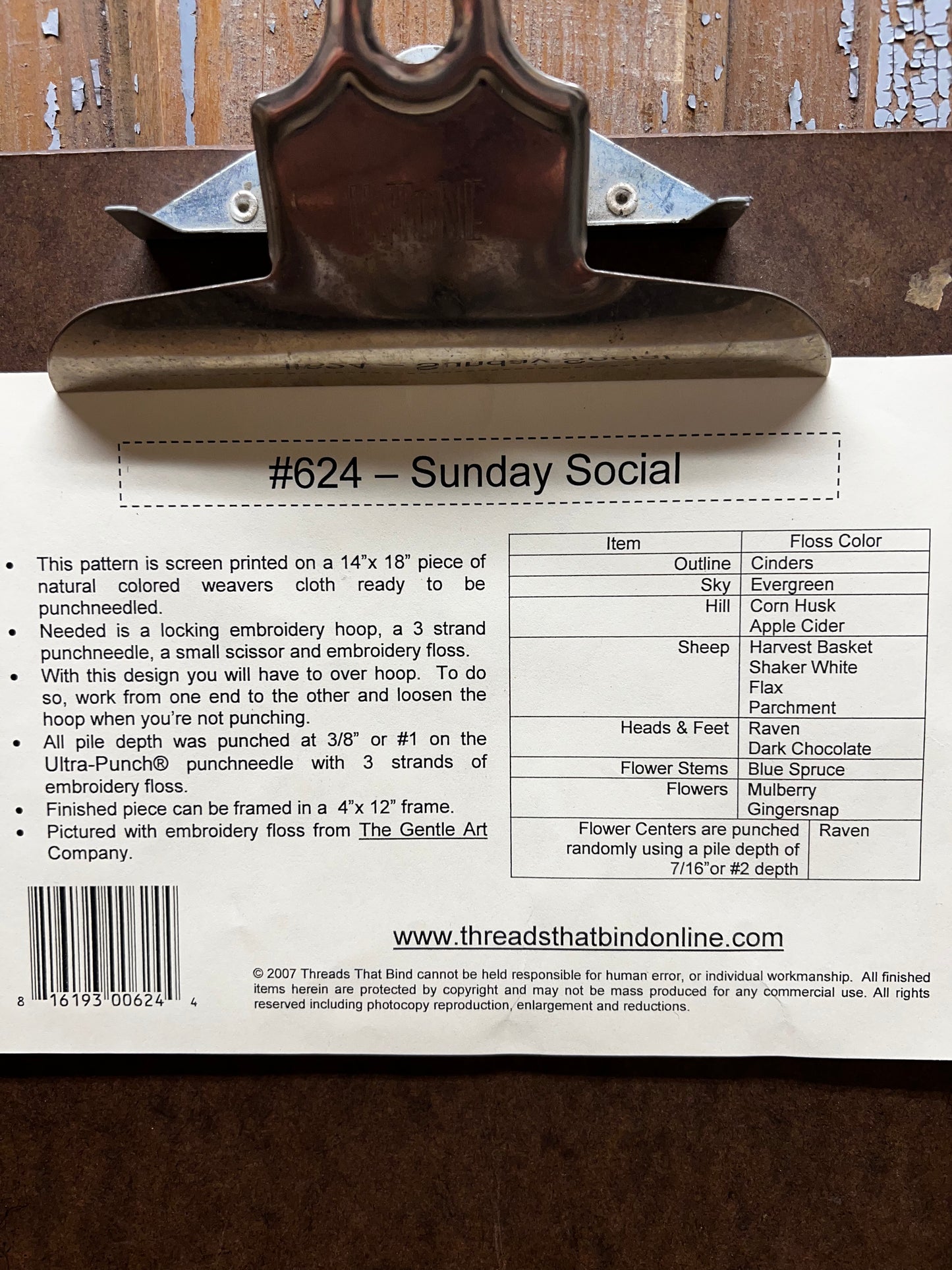 Pattern, SUNDAY SOCIAL