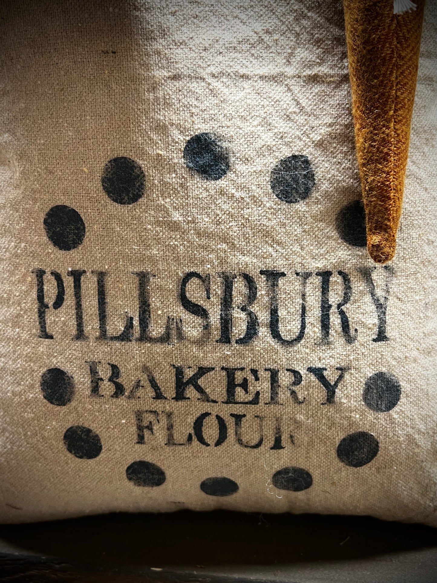 Hanging Bag, "Feed Sack Frank", PILLSBURY FLOUR
