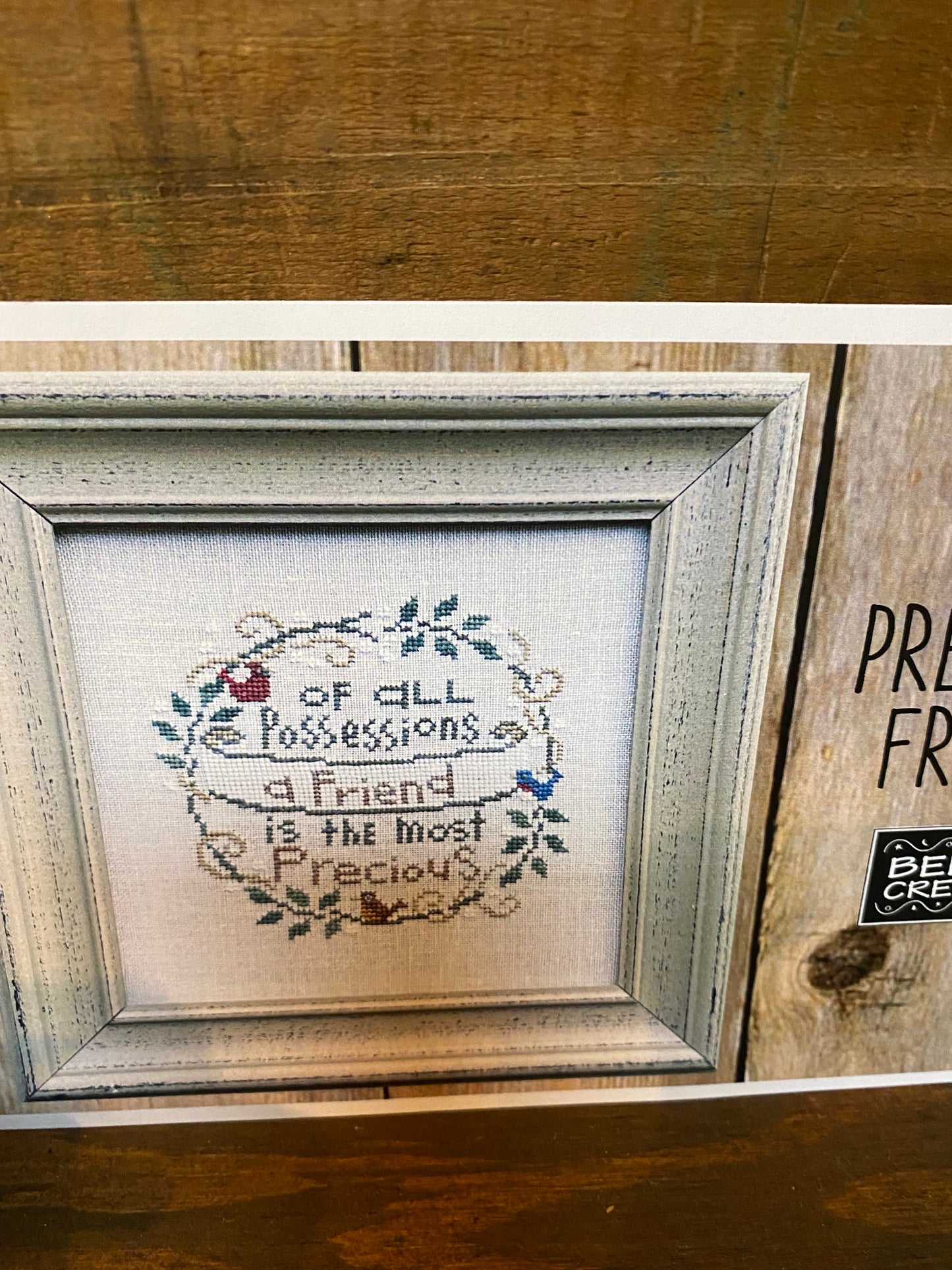 Precious Friend, Cross Stitch Chart, Bent Creek