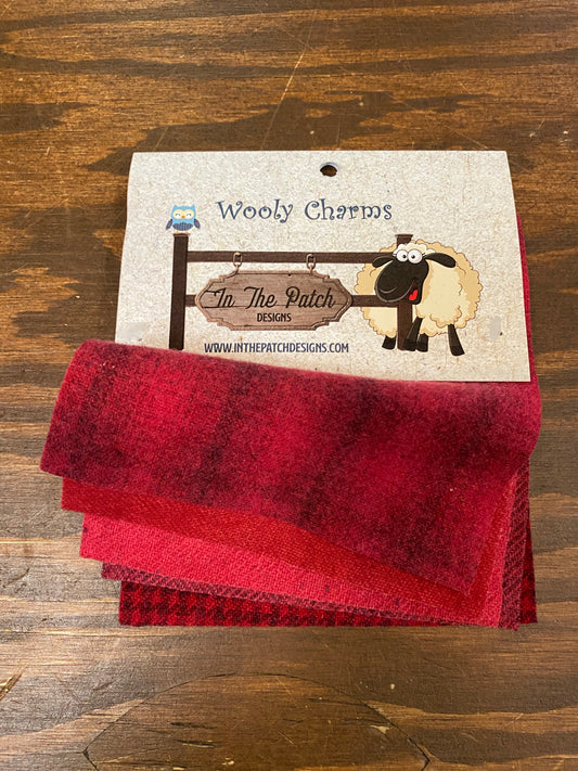 Wooly Charm Pack, REDS
