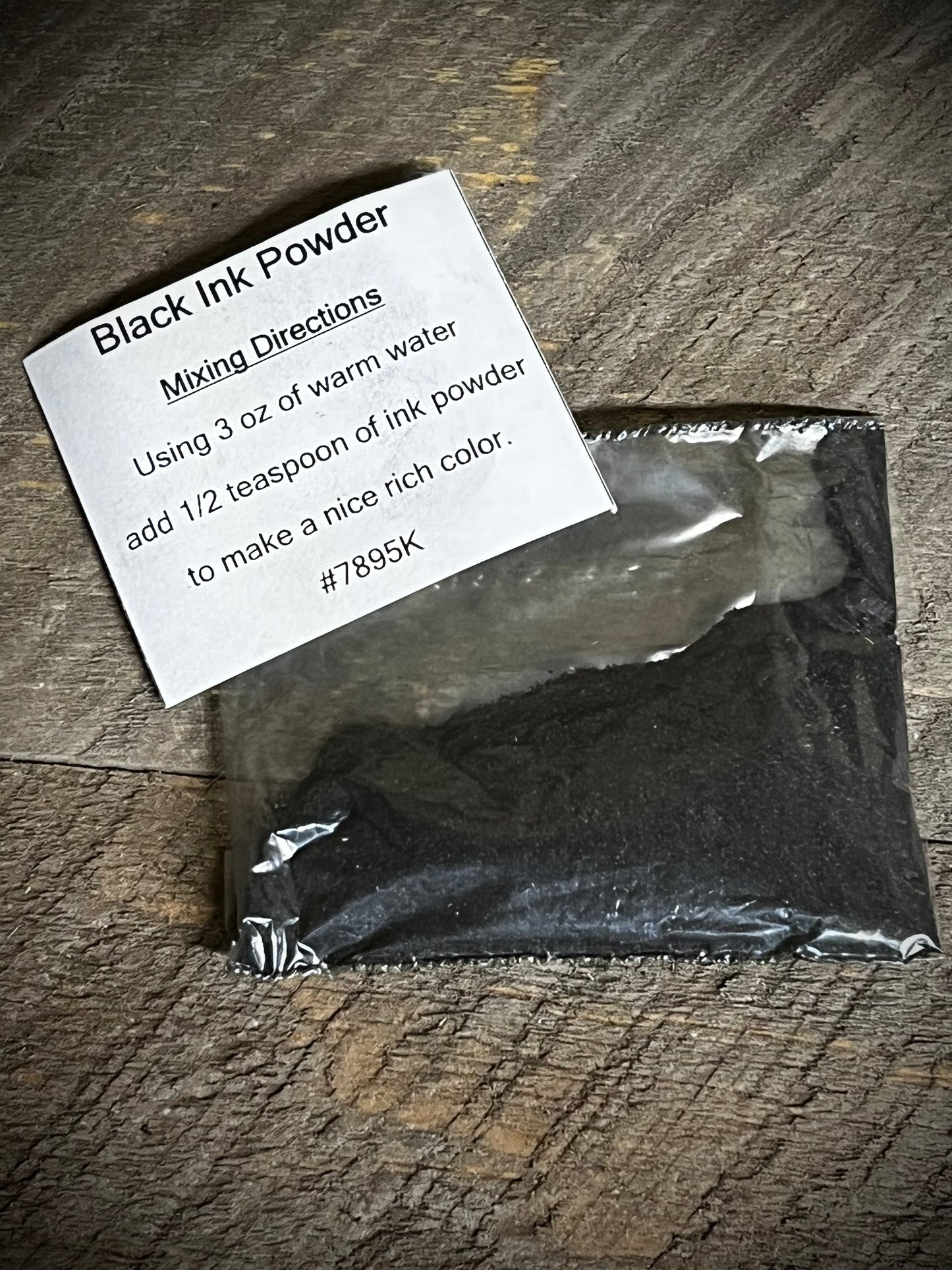 Ink Powder, BLACK